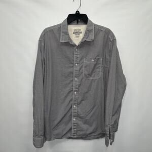 Aeropostale Button Up Adult XL Multicolor Long Sleeve Mens 100% Cotton Shirt.